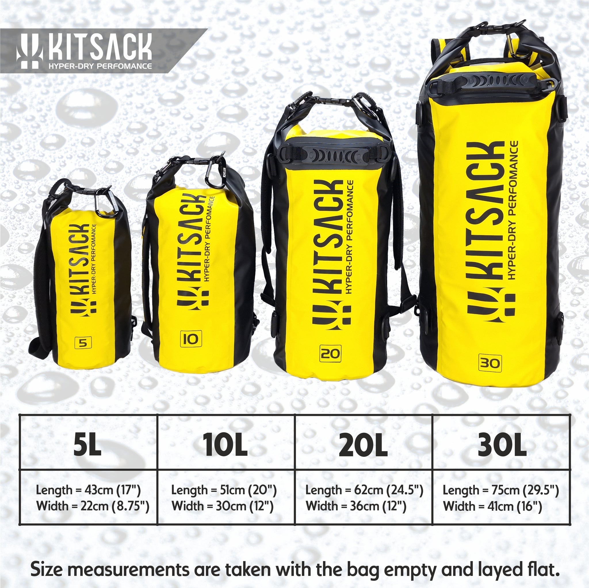 5L KITSACK Premium Roll Top Dry Bag