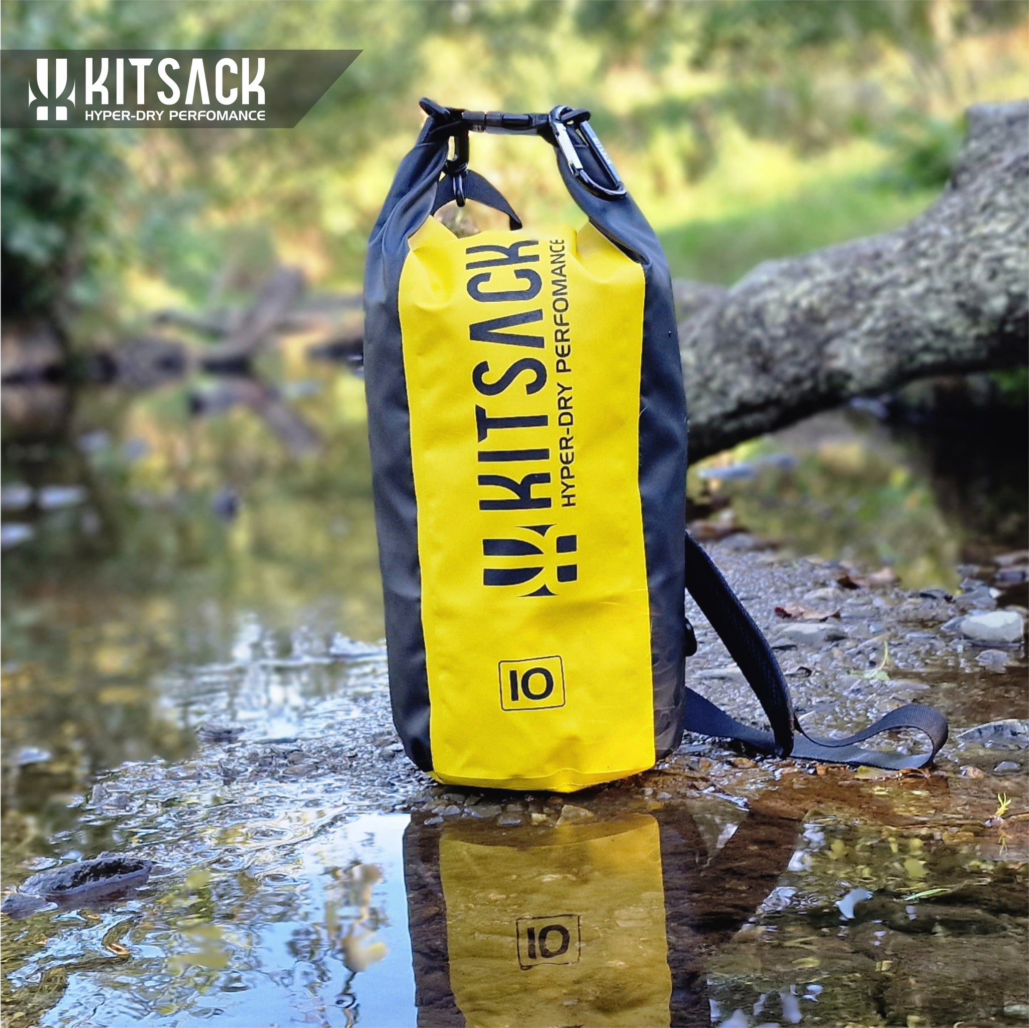 10L KITSACK Premium Roll Top Dry Bag