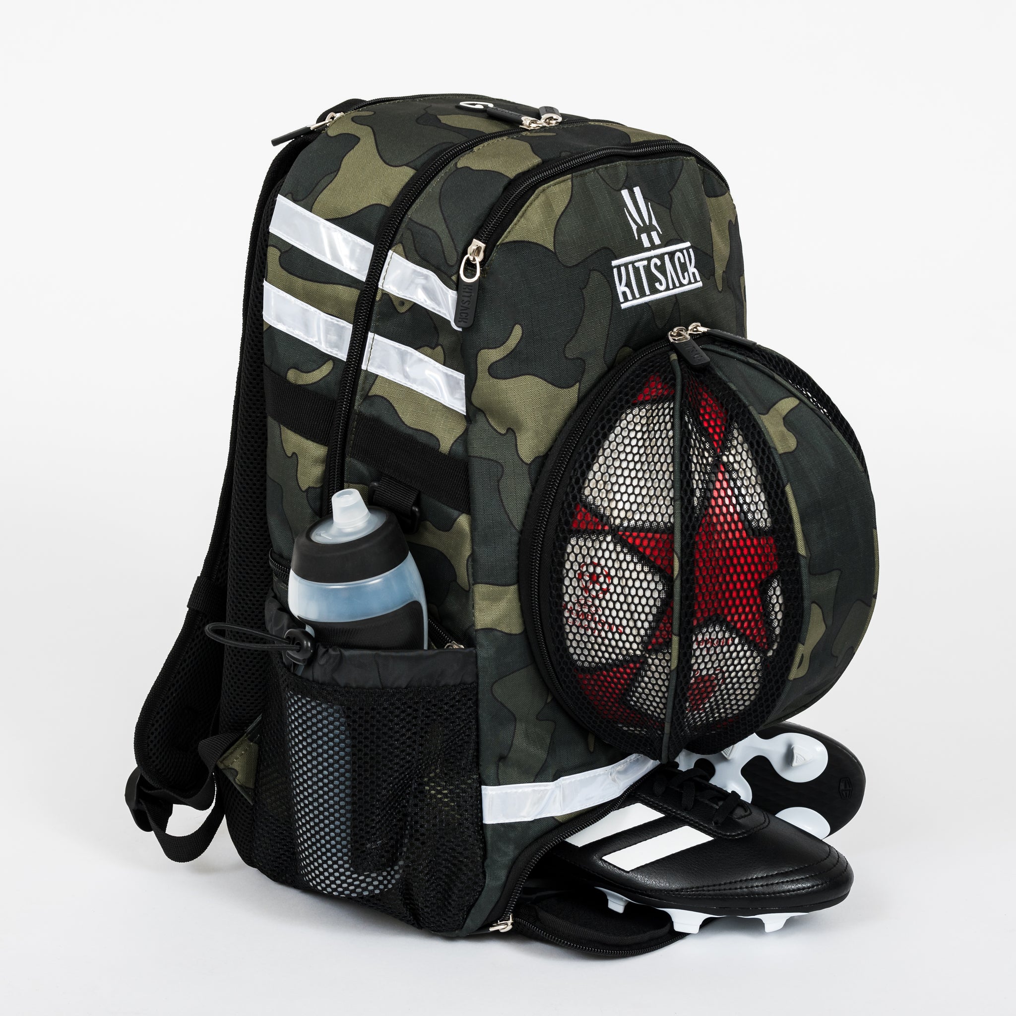 Camouflage Football Rucksack – KITSACK - Main Image