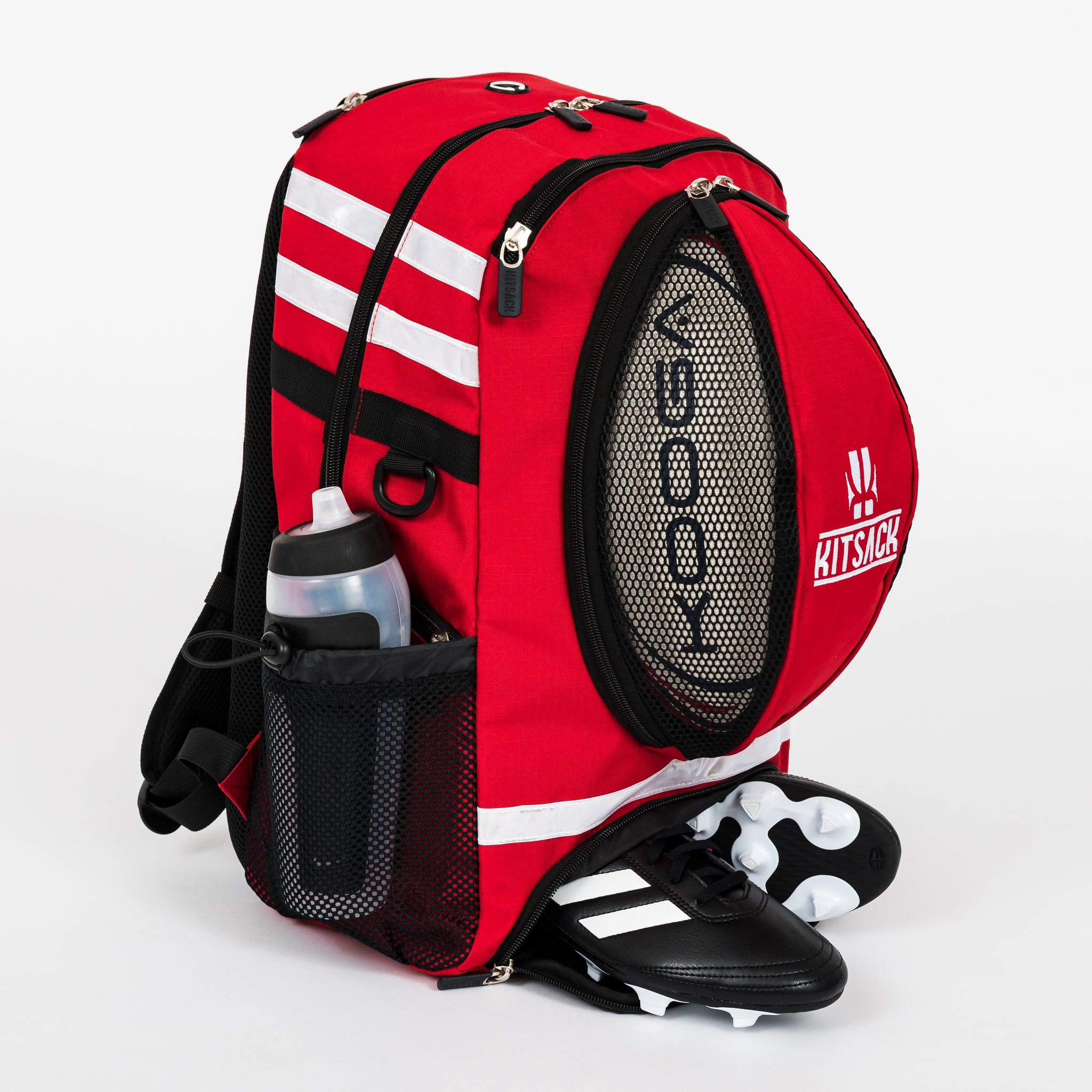Red Rugby rucksack