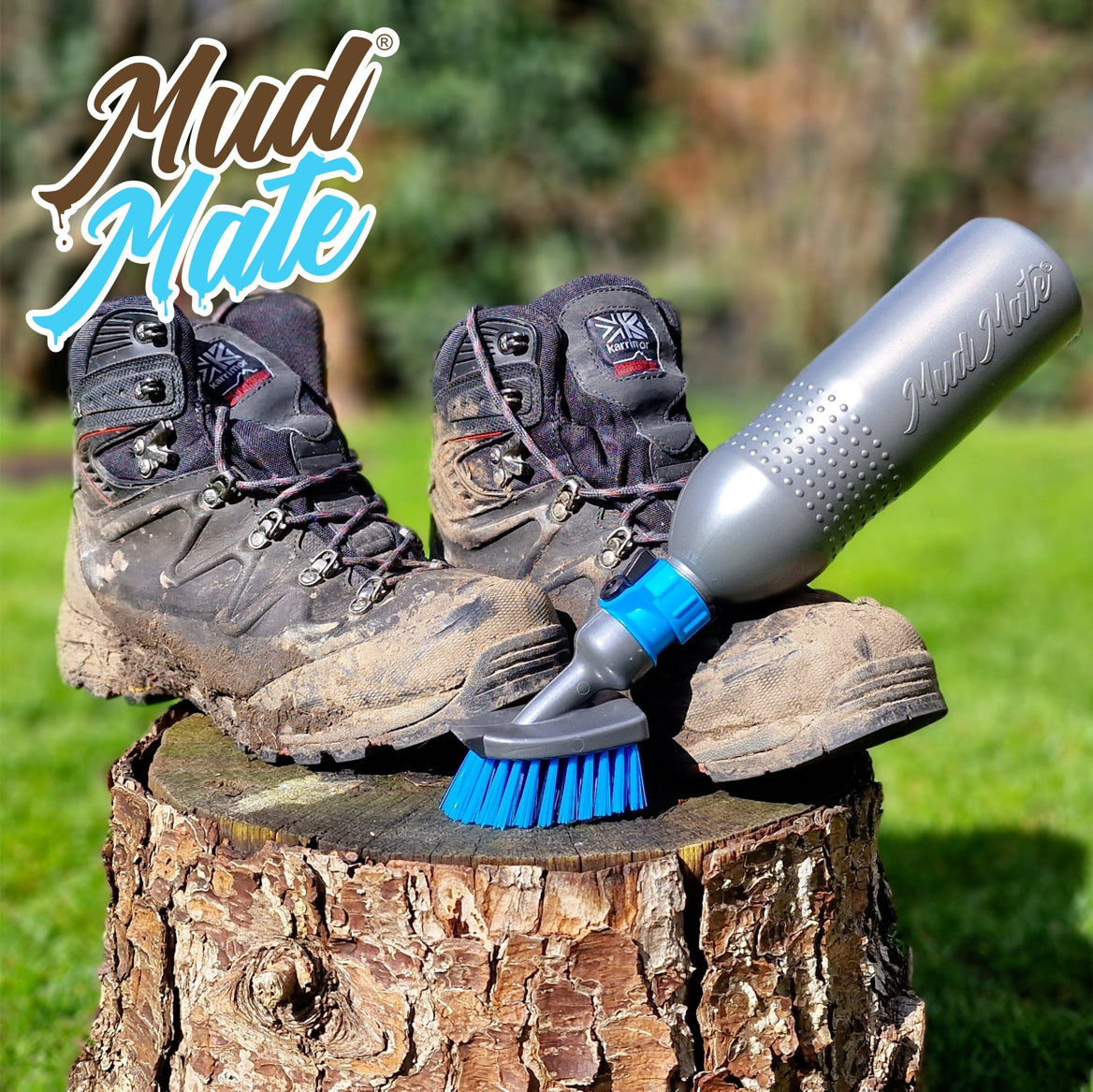 Mud Mate Multi-Use Boot Cleaner Brush Scraper for Muddy Boots